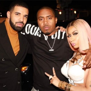 Nicki Minaj Cozies Up To Nas At Nba Awards Nicki Minaj Cozies Up To Nas At Nba Awards